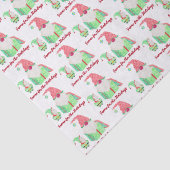 Papier Mousseline Papier Tissu Gnome Holiday (Détail)