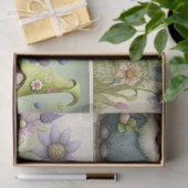 Papier Mousseline Papier Tissu Gnomes Spring (Cadeau)