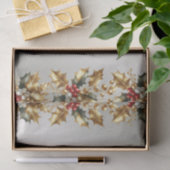 Papier Mousseline Papier Tissu Gold Reindee Holiday (Cadeau)