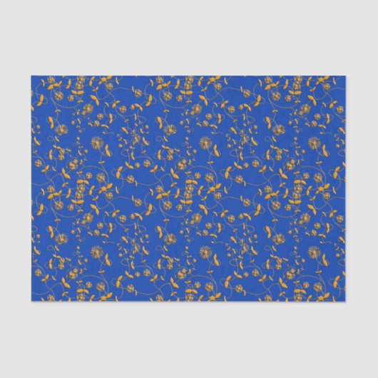 Papier Mousseline Papier Tissu Gold Swils (Recto)