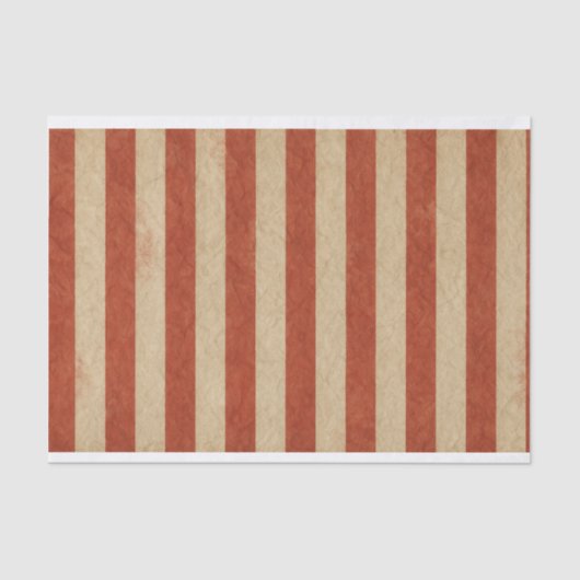 Papier Mousseline Papier Tissu Grungy Red Stripes (horizontal) (Recto)