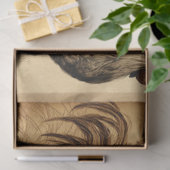 Papier Mousseline Papier Tissu Grungy Rosters (Cadeau)