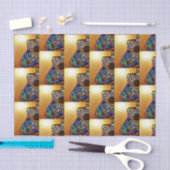 Papier Mousseline Papier Tissu Guitare (Artisanat)