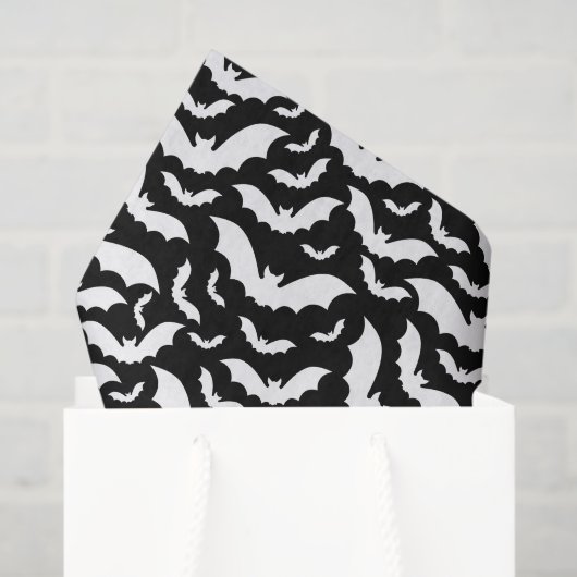 Papier Mousseline Papier Tissu Halloween (Sac cadeau)