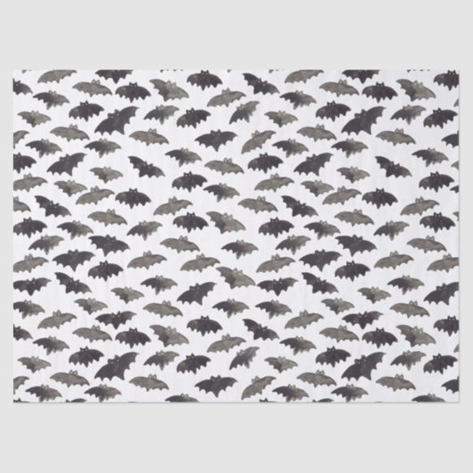 Papier Mousseline Papier Tissu Halloween (Recto)