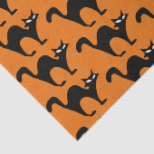 Papier Mousseline Papier Tissu Halloween (Détail)