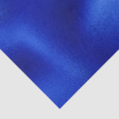 Papier Mousseline Papier Tissu Hanoukka Royal Blue Foil (Détail)