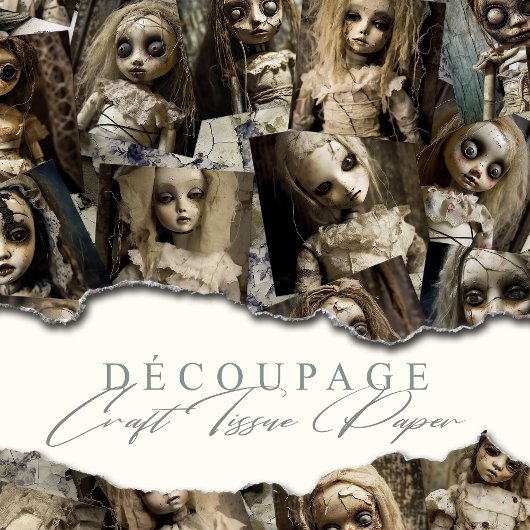 Papier Mousseline Papier Tissu Hauné déplaisant Halloween Éffrayant