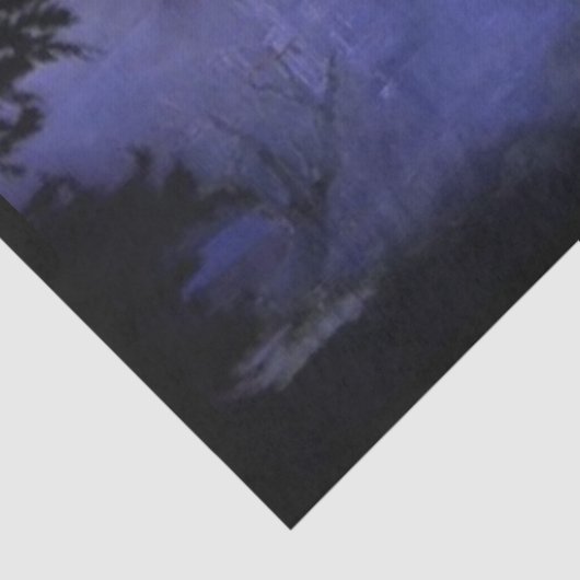 Papier Mousseline Papier Tissu Haunted Hill House (Détail)