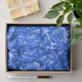 Papier Mousseline Papier Tissu Hydrangea (Cadeau)