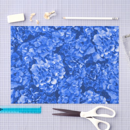 Papier Mousseline Papier Tissu Hydrangea (Artisanat)