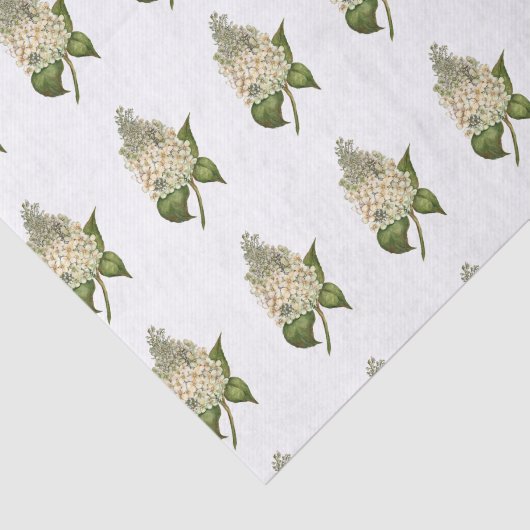 Papier Mousseline Papier Tissu Hydrangea (Détail)