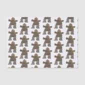 Papier Mousseline Papier Tissu Inukshuk (Recto)