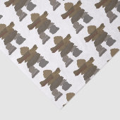 Papier Mousseline Papier Tissu Inukshuk (Détail)