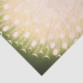 Papier Mousseline Papier Tissu JAPONAIS PEACOCK (Détail)