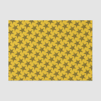 Papier Mousseline Papier Tissu Jaune Doré