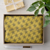 Papier Mousseline Papier Tissu Jaune Doré (Cadeau)