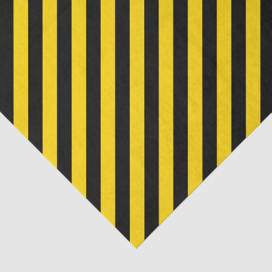 Papier Mousseline Papier Tissu Jaune/Noir Diagonal (Détail)