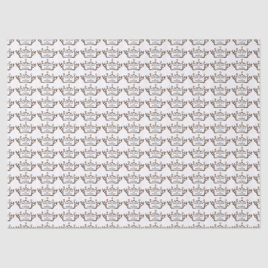 Papier Mousseline Papier Tissu "Keep Calm and Pioneer" (Recto)