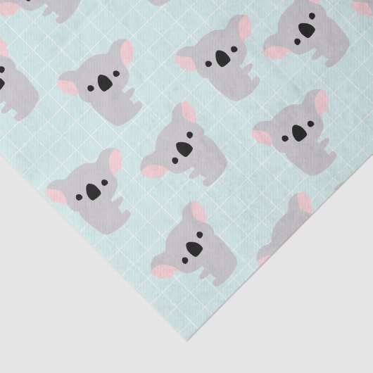 Papier Mousseline Papier Tissu Koala Bear (Détail)