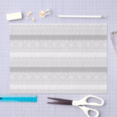 Papier Mousseline Papier Tissu Lace Gris Eyelet (Artisanat)