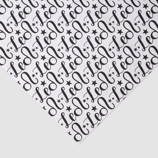 Papier Mousseline Papier Tissu Leo Zodiac (Détail)