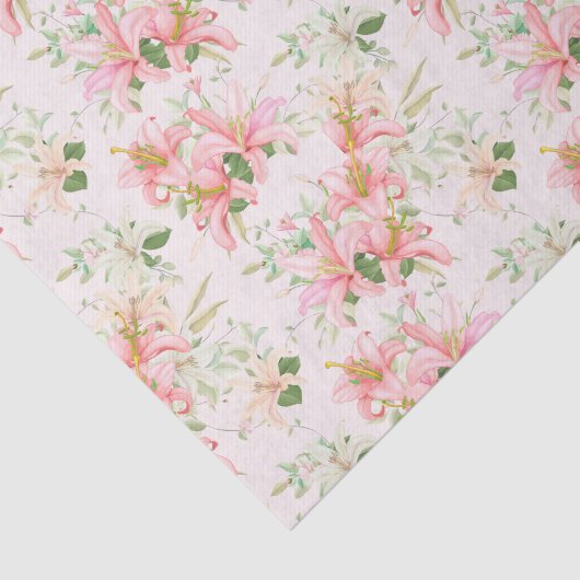 Papier Mousseline Papier Tissu Lily (Détail)