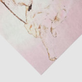 Papier Mousseline Papier Tissu Lily Flower et Angel Giant (Détail)