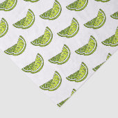 Papier Mousseline Papier Tissu Lime (Détail)
