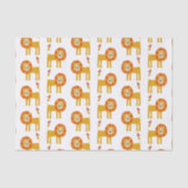 Papier Mousseline Papier Tissu Lion mou (Recto)