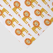 Papier Mousseline Papier Tissu Lion mou (Détail)