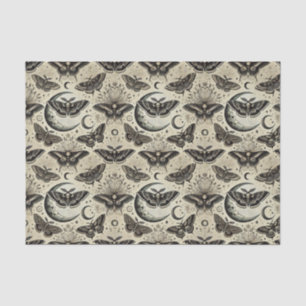 Papier Mousseline Papier Tissu Luna Moth   Élégant Inspiré Par La Na