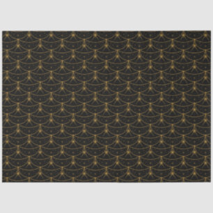 Papier Mousseline Papier Tissu Lunes et Étoiles