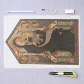 PAPIER MOUSSELINE PAPIER TISSU : MADONNA & ENFANT AVEC QUATRE ANGELS (Artisanat)