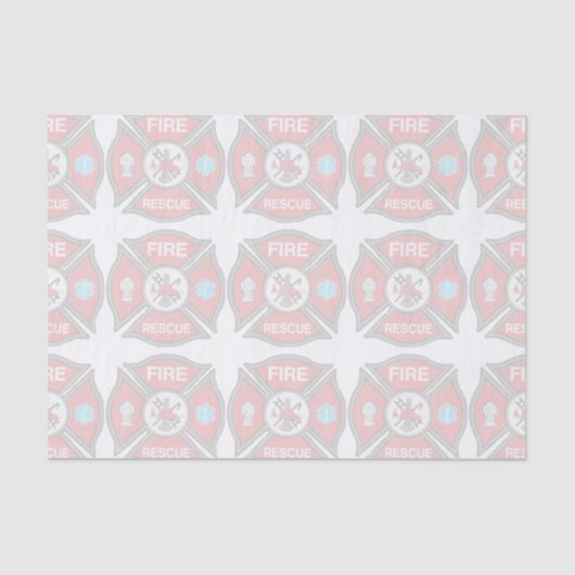 Papier Mousseline Papier Tissu Maltais Cross Secourt incendie (Recto)