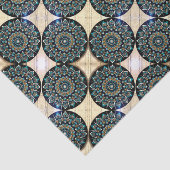 Papier Mousseline Papier Tissu Mandala (Détail)