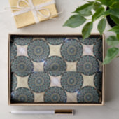 Papier Mousseline Papier Tissu Mandala (Cadeau)