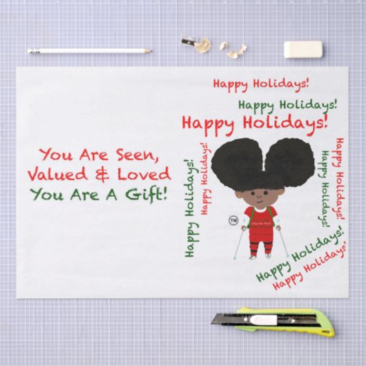 Papier Mousseline Papier tissu minuscule Tamara (Artisanat)