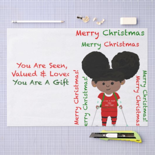 Papier Mousseline Papier tissu minuscule Tamara (Artisanat)