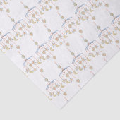 Papier Mousseline Papier Tissu Mobile Baby Crib (Détail)