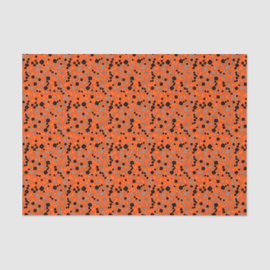 Papier Mousseline Papier Tissu Moderne Simple Rouge Terrazzo (Recto)