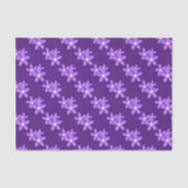 Papier Mousseline Papier Tissu Motif mou mou mauve (Recto)