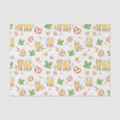 Papier Mousseline Papier Tissu Motif Style Pub (Recto)