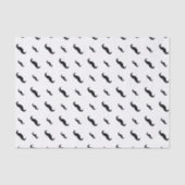 Papier Mousseline Papier Tissu Moustache (Recto)