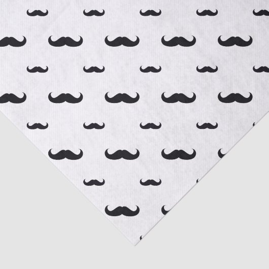 Papier Mousseline Papier Tissu Moustache (Détail)
