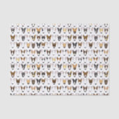 Papier Mousseline Papier Tissu Multibulle Bull Terrier (Recto)