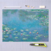 PAPIER MOUSSELINE PAPIER TISSU : NÉNUPHARS : MONET (Artisanat)