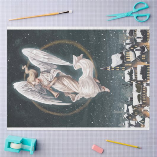 Papier Mousseline Papier Tissu Nocturne Silencieux (Artisanat)