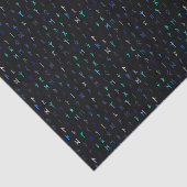 Papier Mousseline Papier Tissu Nordique De Nuit (Détail)