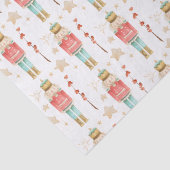 Papier Mousseline Papier Tissu Nutcracker de Noël (Détail)